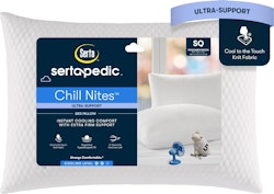 Sertapedic Chill Nites Cooling Ultra-Support Queen Bed Pillow for $7 + free shipping w/ $35