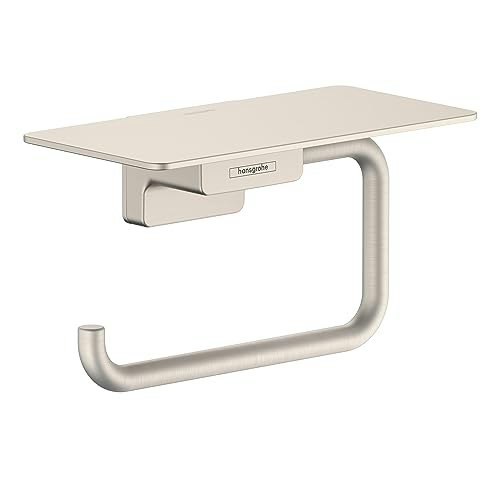 Hansgrohe AddStoris 6-Inch Toilet Paper Holder with Shelf: $69.89 Hansgrohe AddStoris 6-Inch Toilet Paper Holder with Shelf: $69.89