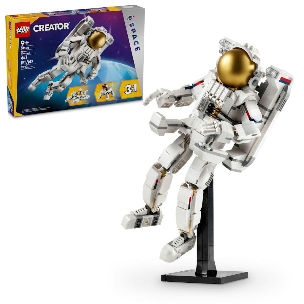 LEGO Creator 3-in-1 Space Astronaut Toy Building Set: $38 w/ Prime LEGO Creator 3-in-1 Space Astronaut Toy Building Set: $38 w/ Prime