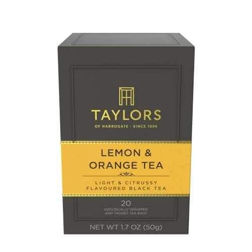 Taylors of Harrogate Lemon & Orange Black Tea Bags 120-Count: $22.08 Taylors of Harrogate Lemon & Orange Black Tea Bags 120-Count: $22.08