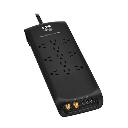 Eaton Tripp Lite TLP118DBTELTV 11-Outlet Surge Protector: $37.90 Eaton Tripp Lite TLP118DBTELTV 11-Outlet Surge Protector: $37.90