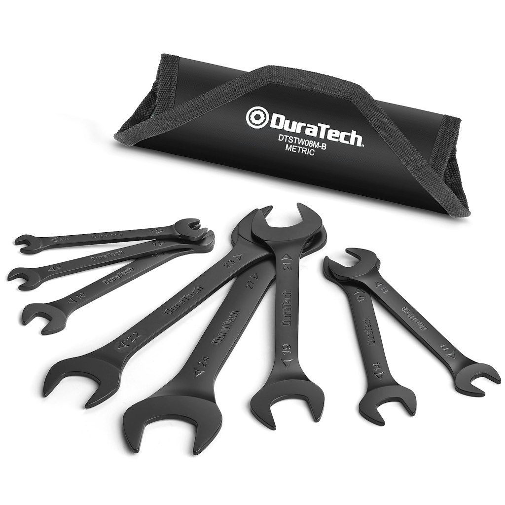 DuraTech Super-Thin 8-Piece Metric Open End Wrench Set: $20 w/ Prime