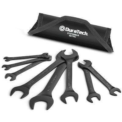 DuraTech Super-Thin 8-Piece Metric Open End Wrench Set for $20 w/ Prime + free shipping