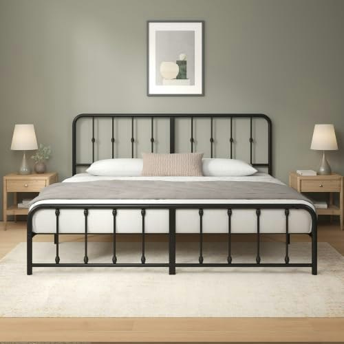 Zinus Leonardo King Metal Platform Bed Frame: $131.71 Zinus Leonardo King Metal Platform Bed Frame: $131.71