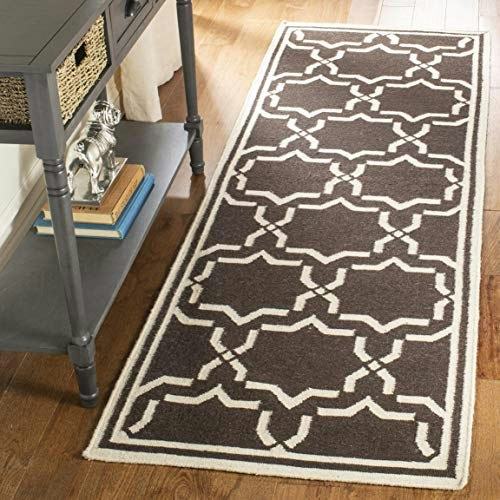 Safavieh Dhurries Collection 2'6" x 12' Handmade Wool Runner Rug: $86.41 Safavieh Dhurries Collection 2'6" x 12' Handmade Wool Runner Rug: $86.41