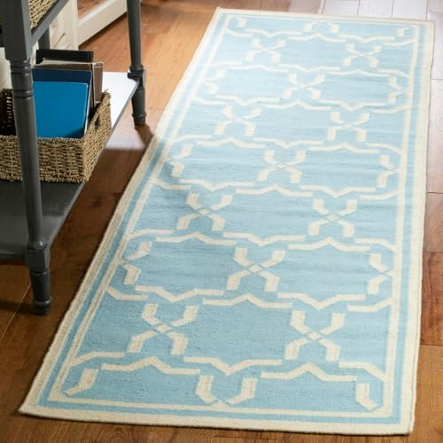 Safavieh Dhurries Collection 2.5' x 10' Runner Rug: $72.65