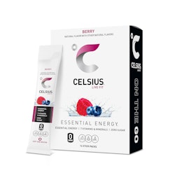 Celsius On-The-Go Berry Powder Sticks 14-Count for $6.99 w/ Prime + free shipping