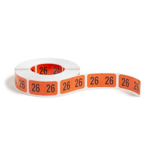 Smead 2026 Color-Coded Year Labels 500-Count Roll: $14.41