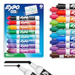 Expo 16-Count Low Odor Chisel Tip Dry Erase Markers for $8.99 w/ Prime + free shipping