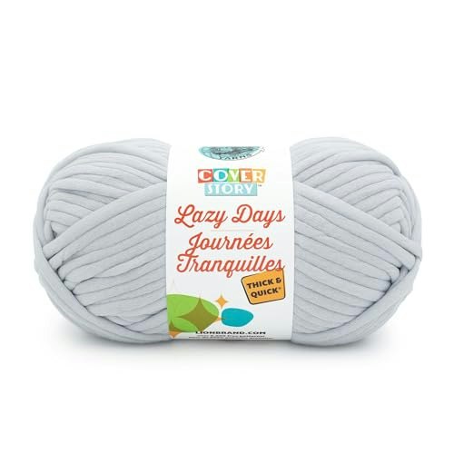 Lion Brand Cover Story Lazy Days Thick & Quick Blanket Yarn: $13.59
