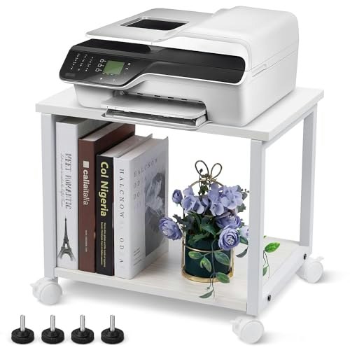 Cakokow 2-Tier Mobile Printer Stand: $42.13 Cakokow 2-Tier Mobile Printer Stand: $42.13