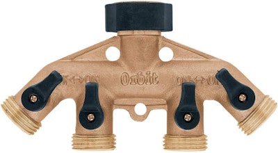Orbit Brass Hose Faucet Manifold for $7 + free shipping w/ Prime