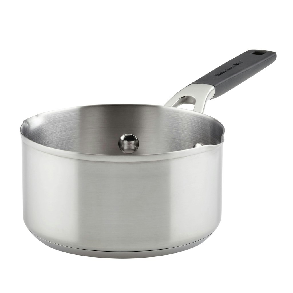 KitchenAid Stainless Steel Induction 1-Qt. Sauce Pan: $15 w/ Prime