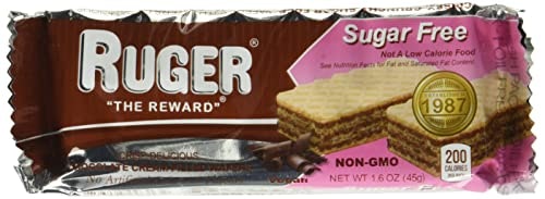 Ruger Sugar-Free Vegan Chocolate Wafers 12-Pack: $7.25 Ruger Sugar-Free Vegan Chocolate Wafers 12-Pack: $7.25