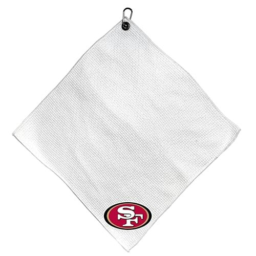 Team Golf San Francisco 49ers 15" x 15" Microfiber Golf Towel: $10.57