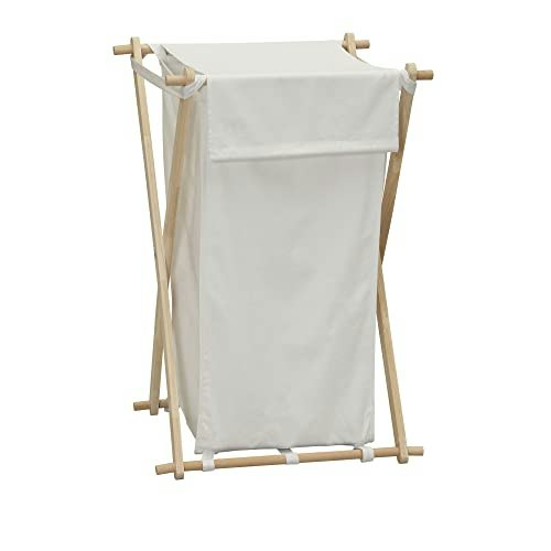 Household Essentials Laundry Hamper with Wood X-Frame: $33.99 Household Essentials Laundry Hamper with Wood X-Frame: $33.99