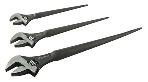 Titan 3-Piece Adjustable Construction Spud Wrench Set: $30.20