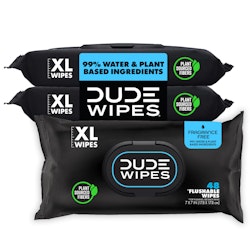 Dude Wipes Flushable Wipe 48-Count 3-Pack for $8.10 w/ Prime + free shipping w/ Prime