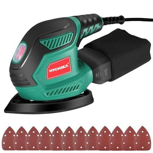 Hychika 14,000 OPM Detail Sander with 12 Sandpapers: $17.56 Hychika 14,000 OPM Detail Sander with 12 Sandpapers: $17.56