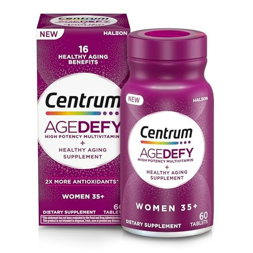 Centrum Women's 35+ Age Defy Multivitamin 60-Tablets: $12.34 Centrum Women's 35+ Age Defy Multivitamin 60-Tablets: $12.34