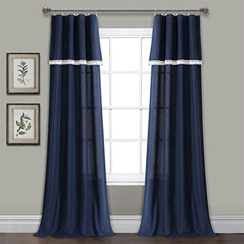 Lush Decor Linen Lace Window Curtain Panel 2-Pack: $21.83 Lush Decor Linen Lace Window Curtain Panel 2-Pack: $21.83