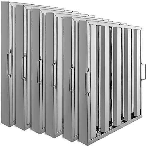 Vbenlem 19.5 x 19.5-Inch Stainless Steel Hood Filter 6-Pack: $82.74 Vbenlem 19.5 x 19.5-Inch Stainless Steel Hood Filter 6-Pack: $82.74