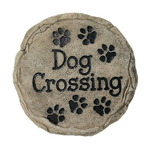 Spoontiques Dog Crossing Garden Stepping Stone: $10.47