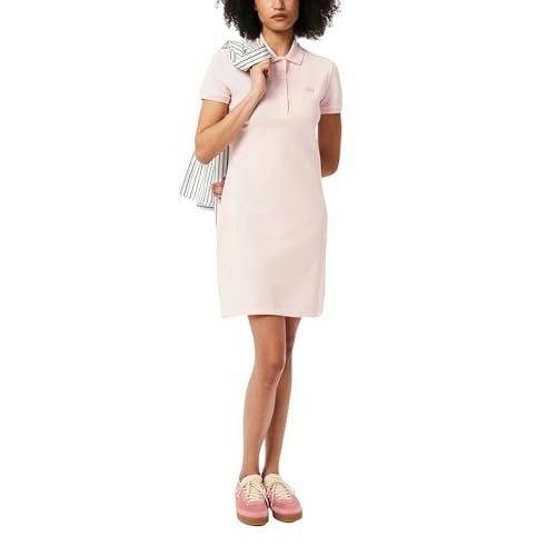 Lacoste Women's Slim Fit Short Sleeve Polo Dress: $102.57 Lacoste Women's Slim Fit Short Sleeve Polo Dress: $102.57