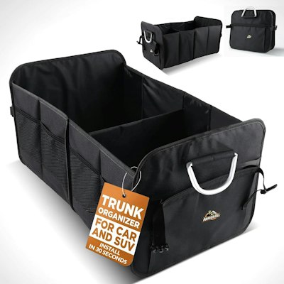 Armor All Collapsible 8-Compartment Car Trunk Organizer for $18 w/ Prime + free shipping