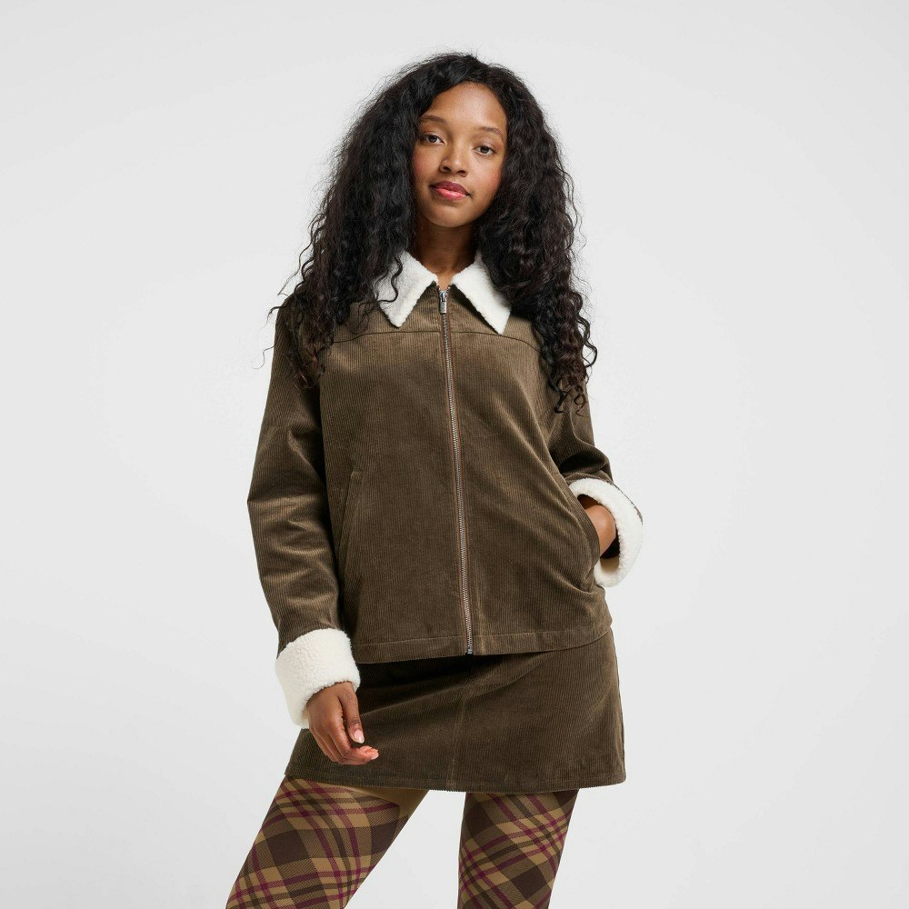dELiA*s Women's Corduroy Zip-Up Jacket: $45 dELiA*s Women's Corduroy Zip-Up Jacket: $45