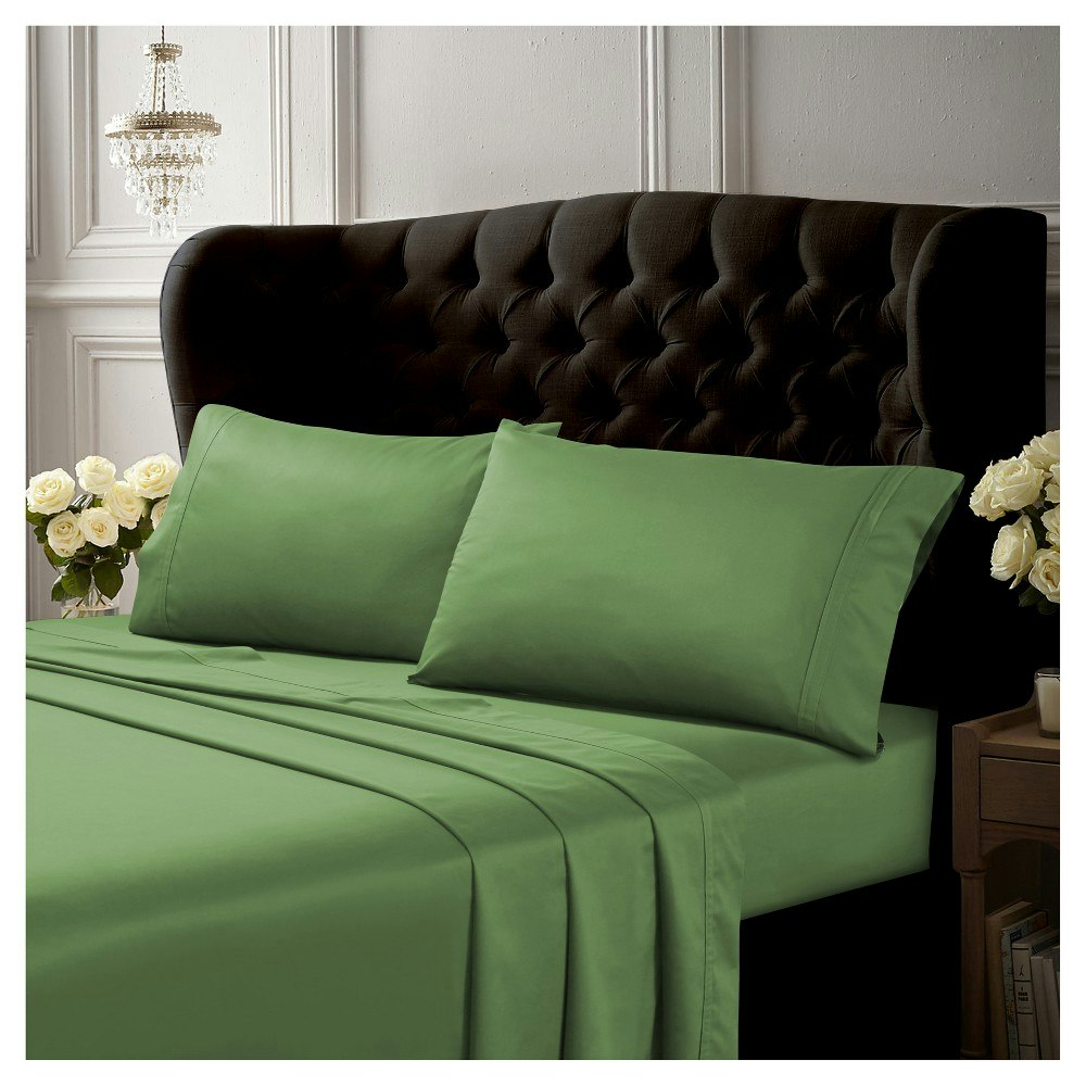 Tribeca Living 500-Thread-Count King Cotton Sateen Sheet Set: $79.99 Tribeca Living 500-Thread-Count King Cotton Sateen Sheet Set: $79.99