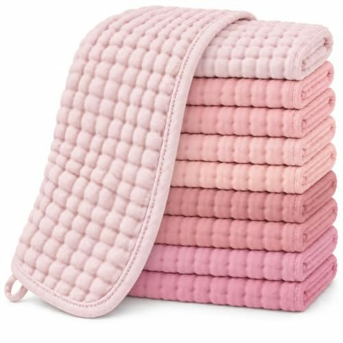 Hiphop Panda Cotton Muslin Baby Burp Cloths 10-Pack: $9.49 Hiphop Panda Cotton Muslin Baby Burp Cloths 10-Pack: $9.49