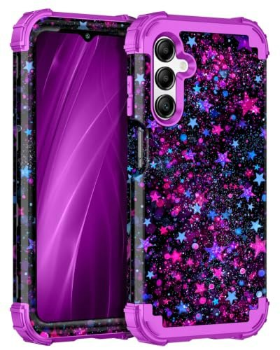Miqala Glow-in-the-Dark Shockproof Case for Samsung Galaxy A15 5G: $14.39