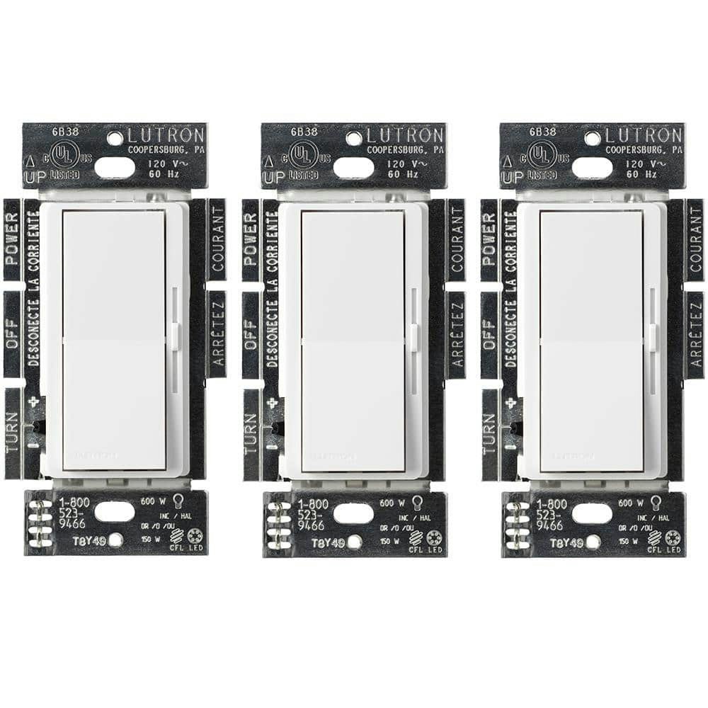 Lutron Diva 150-Watt LED Dimmer Switch 3-Pack: $77.91 Lutron Diva 150-Watt LED Dimmer Switch 3-Pack: $77.91
