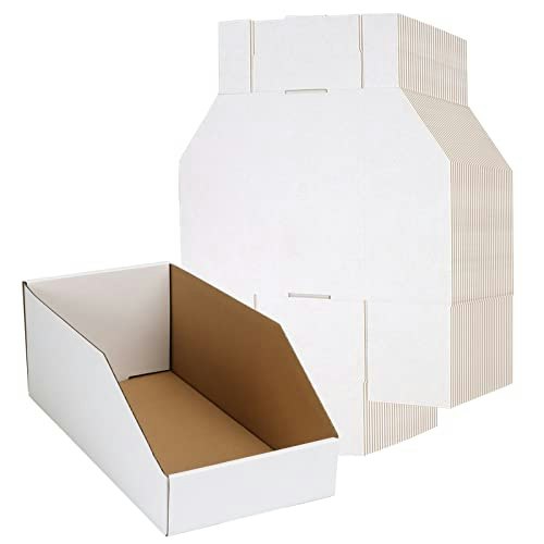 Exyglo 12x6x4.5-inch Corrugated Storage Bin 35-Pack: $23.55 Exyglo 12x6x4.5-inch Corrugated Storage Bin 35-Pack: $23.55
