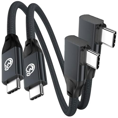 100W USB-C Right Angle Cable 2-Pack: $11.99 100W USB-C Right Angle Cable 2-Pack: $11.99