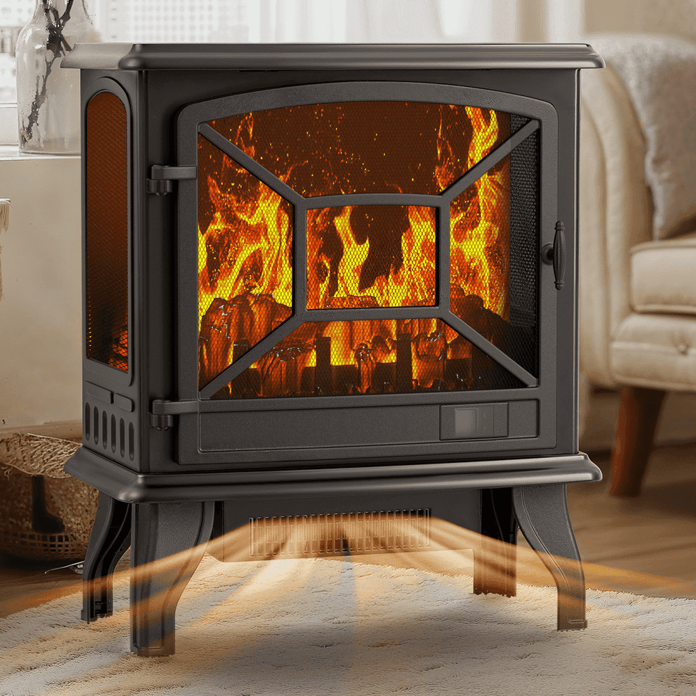 24-Inch Freestanding Electric Fireplace Heater: $113.99 24-Inch Freestanding Electric Fireplace Heater: $113.99