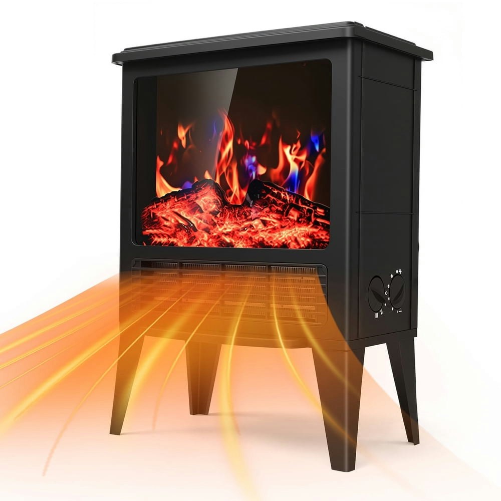 1,500W 3D Flame Electric Fireplace Heater: $64.68 1,500W 3D Flame Electric Fireplace Heater: $64.68
