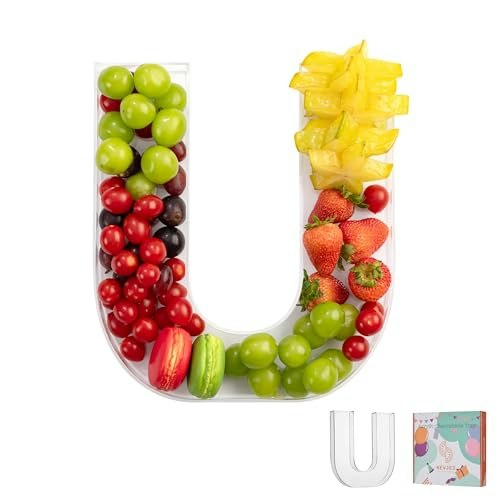 11-Inch Acrylic Letter Charcuterie Tray: $15.19 11-Inch Acrylic Letter Charcuterie Tray: $15.19