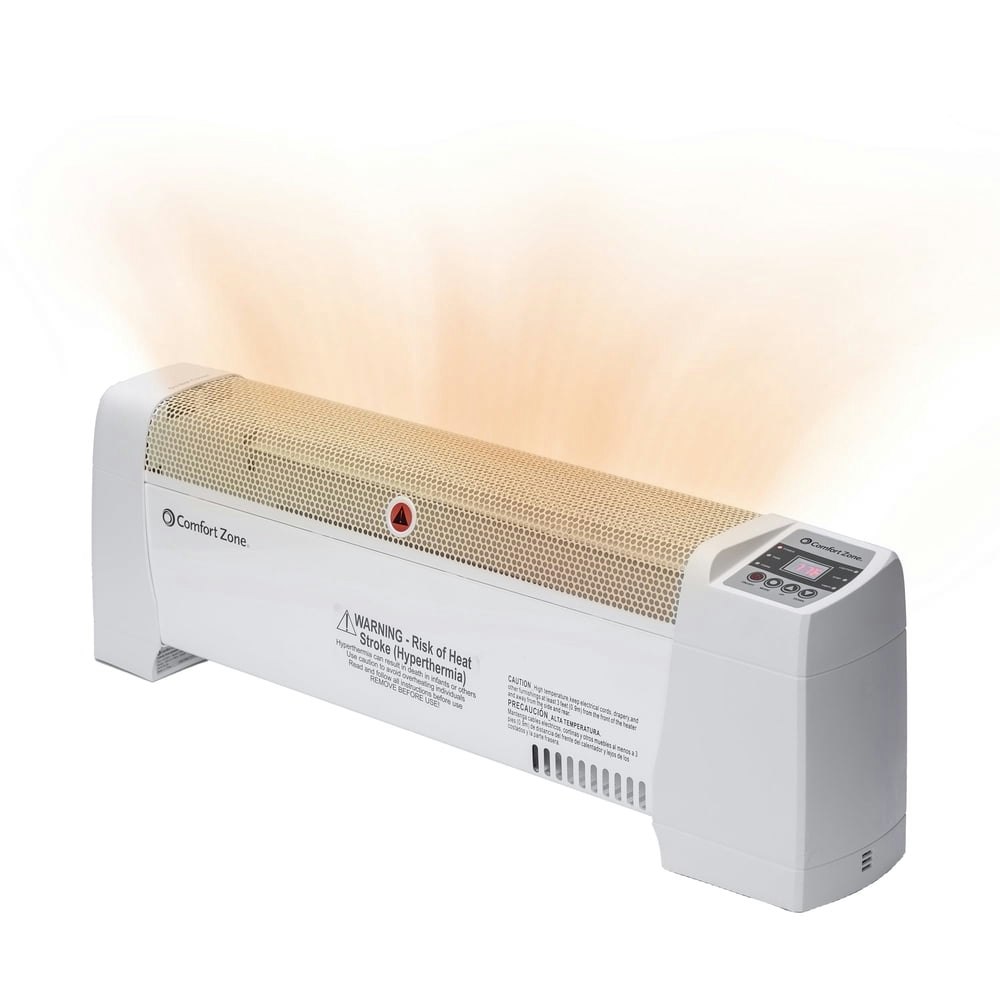 Comfort Zone Digital Baseboard Space Heater: $58.47 Comfort Zone Digital Baseboard Space Heater: $58.47