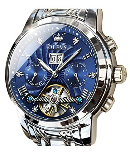 Olevs Men Automatic Skeleton Mechanical Watch: $117.60 Olevs Men Automatic Skeleton Mechanical Watch: $117.60