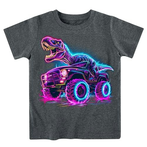 Lovekider Boys 4T T-Rex Truck T-Shirt: $11.99 Lovekider Boys 4T T-Rex Truck T-Shirt: $11.99