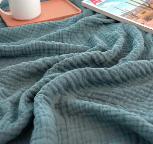 KyraHome 104"x90" King Cotton Muslin Blanket: $42.30 KyraHome 104"x90" King Cotton Muslin Blanket: $42.30