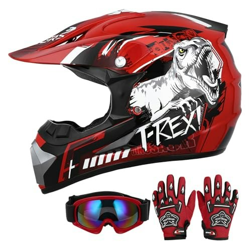 Oumurs Youth Full Face Dirt Bike Helmet: $55.96 Oumurs Youth Full Face Dirt Bike Helmet: $55.96
