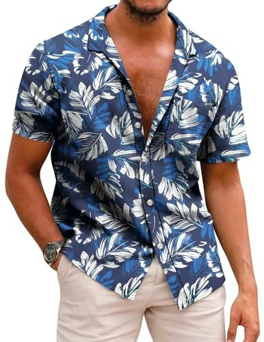 Coofandy Men's Floral Hawaiian Shirt: $14.99 Coofandy Men's Floral Hawaiian Shirt: $14.99