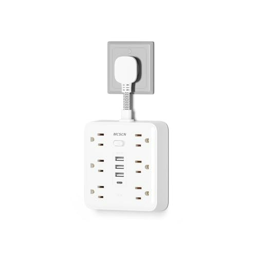 MCSCN 10-in-1 Wall Mount Outlet Extender: $11.46