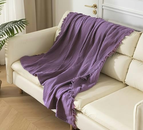KyraHome 60"x80" Organic Cotton Muslin Throw Blanket: $26.94 KyraHome 60"x80" Organic Cotton Muslin Throw Blanket: $26.94