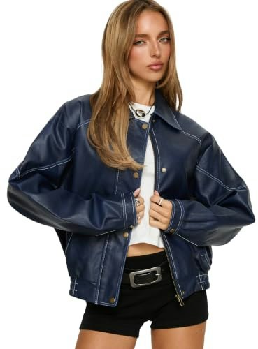 Princess Polly Jaxton Faux Leather Jacket: $65 Princess Polly Jaxton Faux Leather Jacket: $65