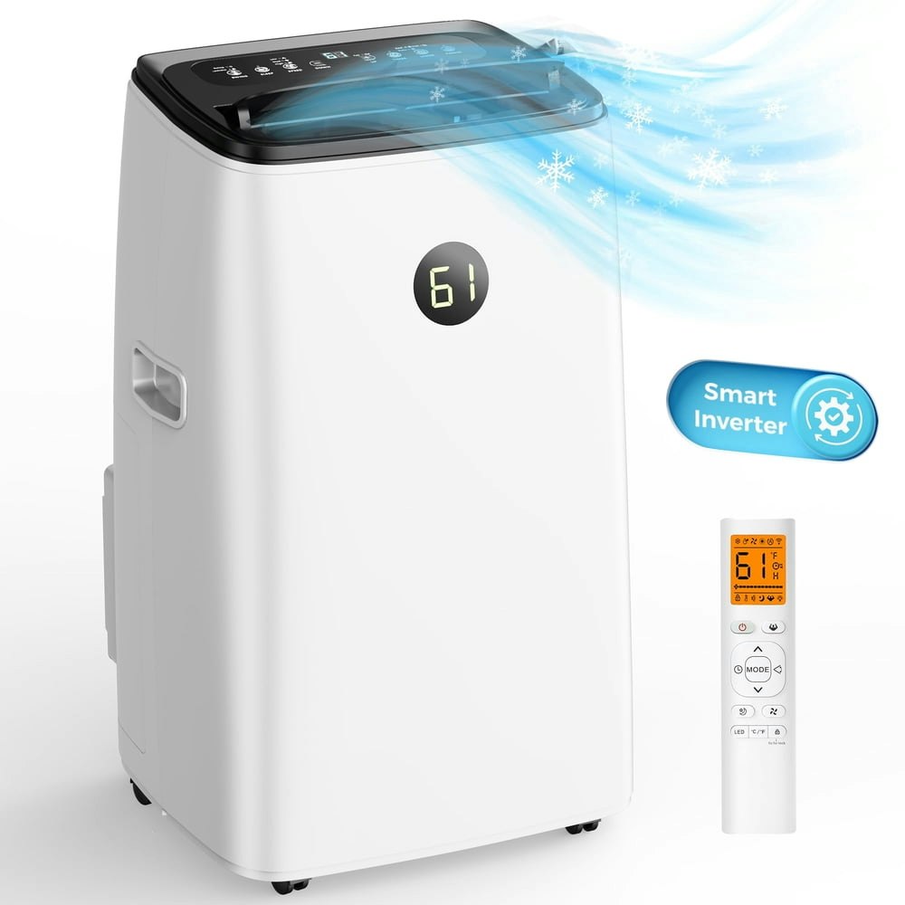 Lcxmtv 16,000 BTU Inverter Dual Hose Portable Air Conditioner: $471.98