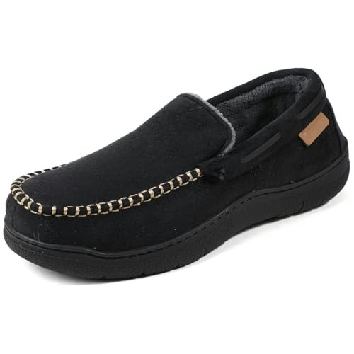 Zigzagger Men's Moccasin Slippers: $24.99
